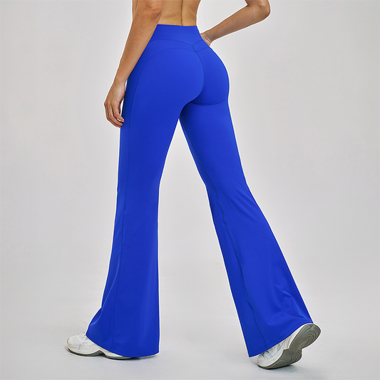 Wholesale High Waist Flaming Wide Leg Yoga Pants