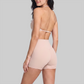 Wholesale Naked-Feel Halter Sports Bra + High Elasticity Fitness Shorts