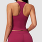 Wholesale Women's I-shape back removable padded tank top