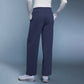 Buttery-soft fleece-lined relaxed straight-leg sweatpants