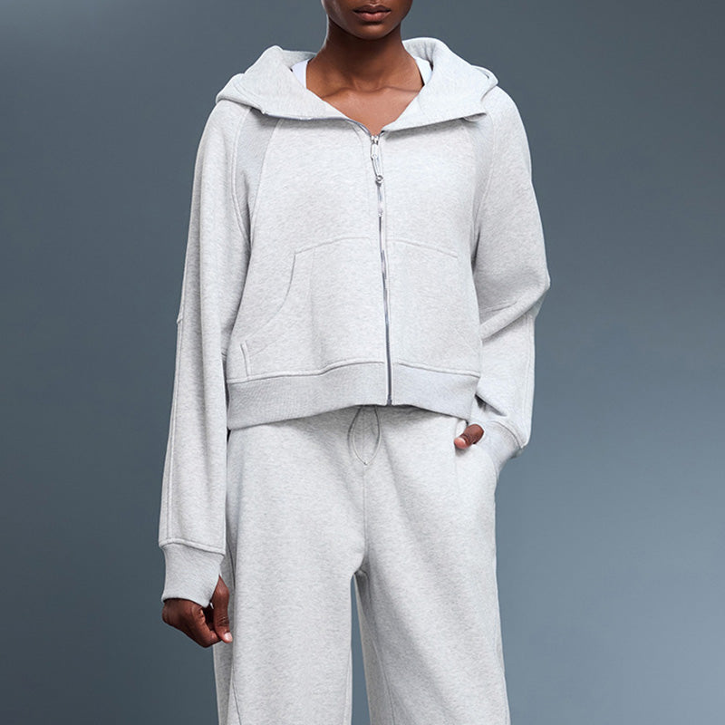 Fleece-Lined Hooded Sweatshirt