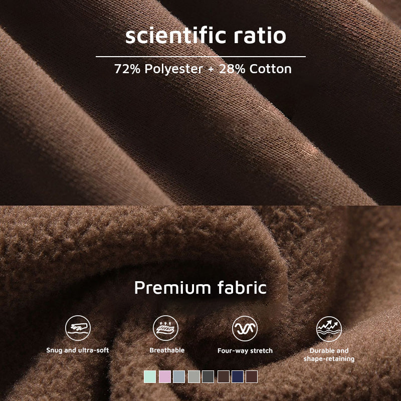 Fleece-Lined Hooded Sweatshirt