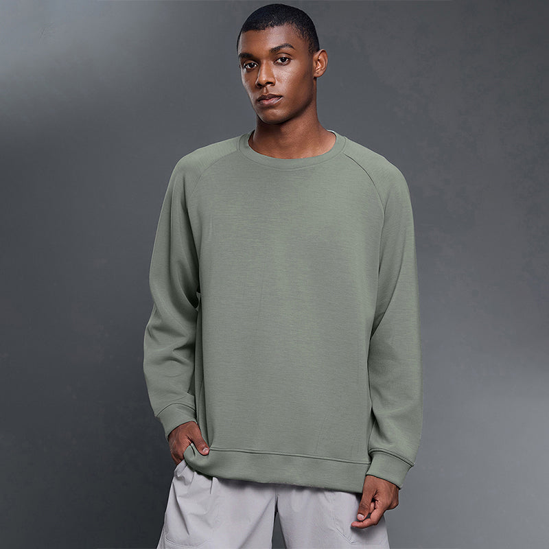 Men's Drop Shoulder Round Neck Sweatshirt