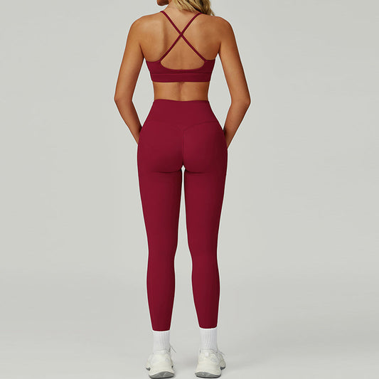 Wholesale Thin straps Sports Bra + | Wonderxfans bulk activewear
