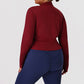 Wholesale plus-size yoga slimming jacket