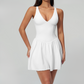 Wholesale Naked Feel Deep V-neckline Tennis Dress