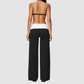 Wholesale Women’s Halter Sports Bra & Wide-Leg Yoga Pants Set