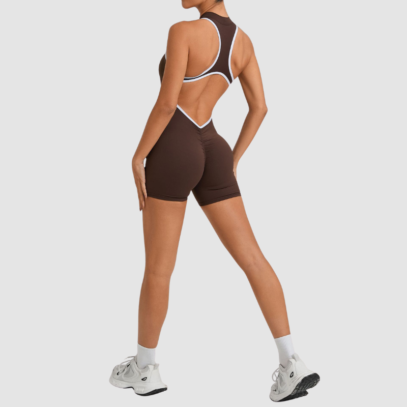 Wholesale color blocking cross back and | Wonderxfans bulk activewear