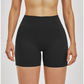 Wholesale women's solid color high-waisted shorts