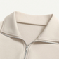 Wholesale Women's Casual Zip Collar Long Sleeve Pullover Sweatshirt – Relaxed Fit Athleisure