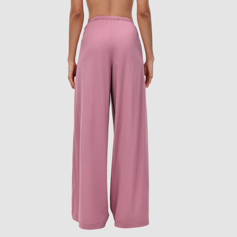 Wholesale Solid Color Loose Casual Thin Straight Leg Pants