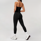 Wholesale Seamless Racerback Tank Top & High-Waist Leggings Set – Quick-Dry Yoga 2-Piece