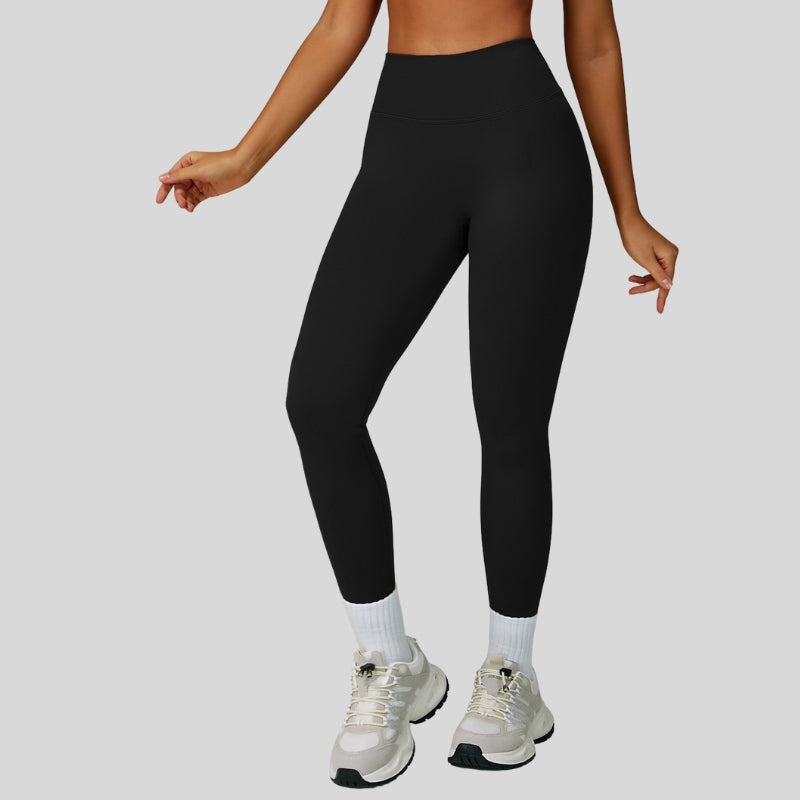 Seamless V-shaped back waist quick-drying legginggs