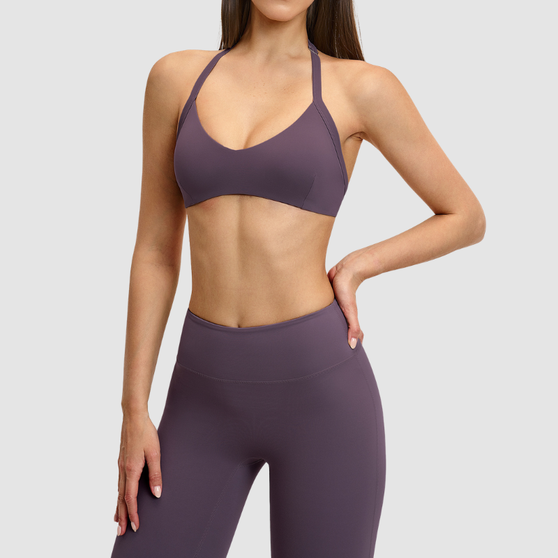 Wholesale Thin Shoulder Running Sports Bra | Wonderxfans bulk activewear