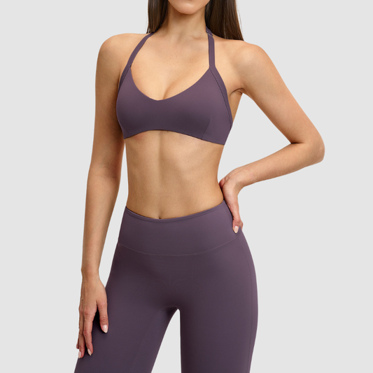 Wholesale Thin Shoulder Running Sports Bra | Wonderxfans bulk activewear