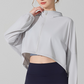 UV resistant outdoor sports long sleeved yoga suit top