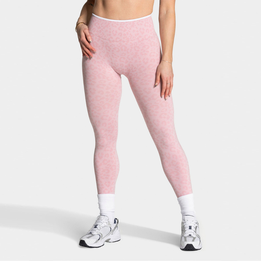 Wholesale Women's Seamless Leopard Print High-Waist Yoga Leggings