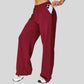 Loose-fitting wide-leg casual sweatpants