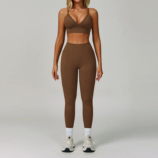 Wholesale seamless Sports Bra + High-waisted | Wonderxfans bulk activewear