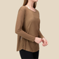 Women's Activewear Loose Breathable Cross-Strap Yoga Top