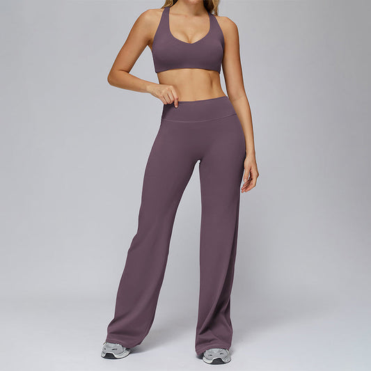Wholesale Sports bra+Loose sweatpants 2-piece set | Wonderxfans bulk activewear