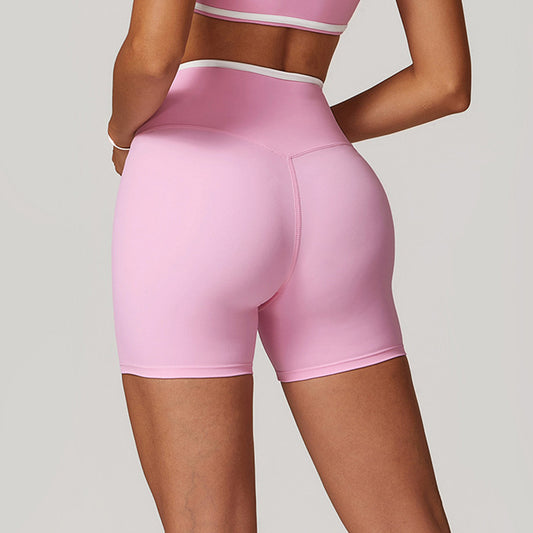 Wholesale Crossover high-waisted sports shorts | Wonderxfans bulk activewear