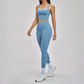 Wholesale Solid Color Top + Quick-Drying Legging set