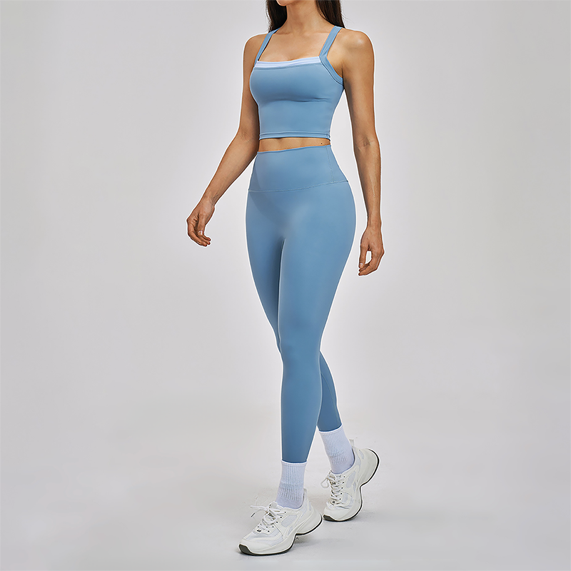 Wholesale Solid Color Top + Quick-Drying Legging set