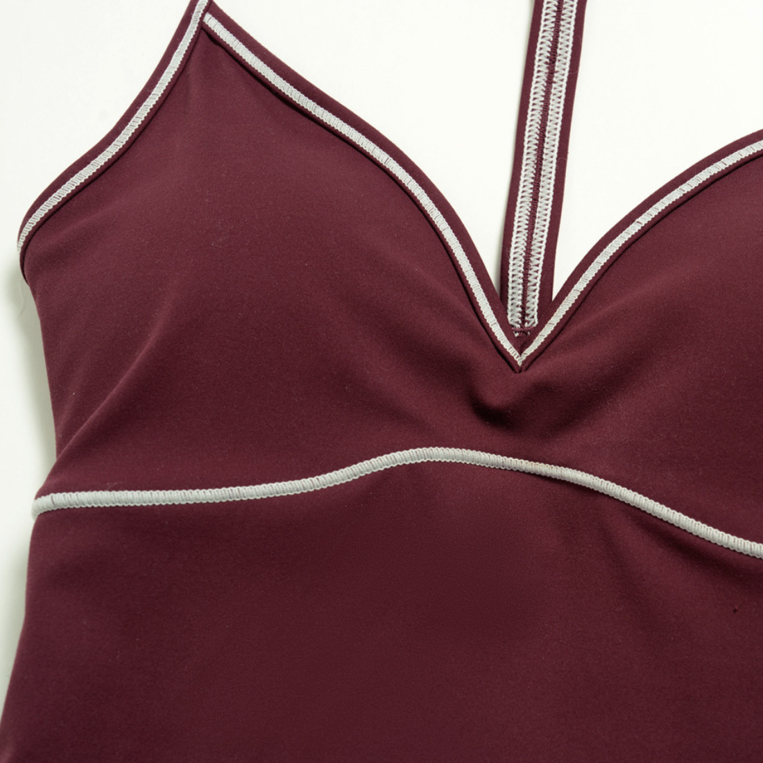 Wholesale Women's Brushed Yoga Set: Halter V-Neck Bra & Shorts – Colorblock Quick-Dry
