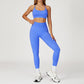 Quick-Drying Sports Bra + Butt-Lifting Leggings 2-Piece Set