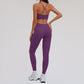 Wholesale removable padded bra + leggings + jacket
