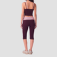 Wholesale Women's Padded Cami Vest + Capri Pants Yoga Set