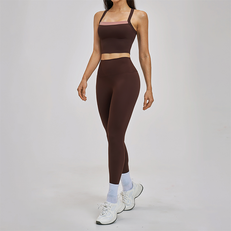 Wholesale Solid Color Top + Quick-Drying Legging set