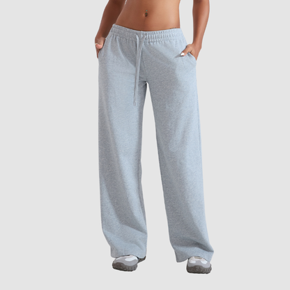 Wholesale adjustable sports sweatpants with drawstring