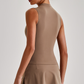 Wholesale Women's Naked Feel Yoga Tank Top – Breathable High-Stretch Sleeveless 4165
