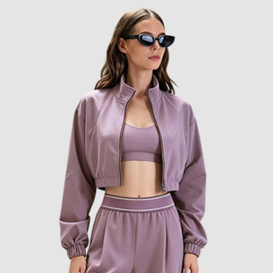 Wholesale Unisex Cropped Quick-Dry Sports Jacket – Nylon Outdoor Training Layer