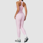 Wholesale Women's Nylon Spandex Pilates Set – Tank & Leggings