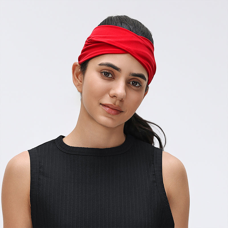 Wholesale high-elastic knotted headband