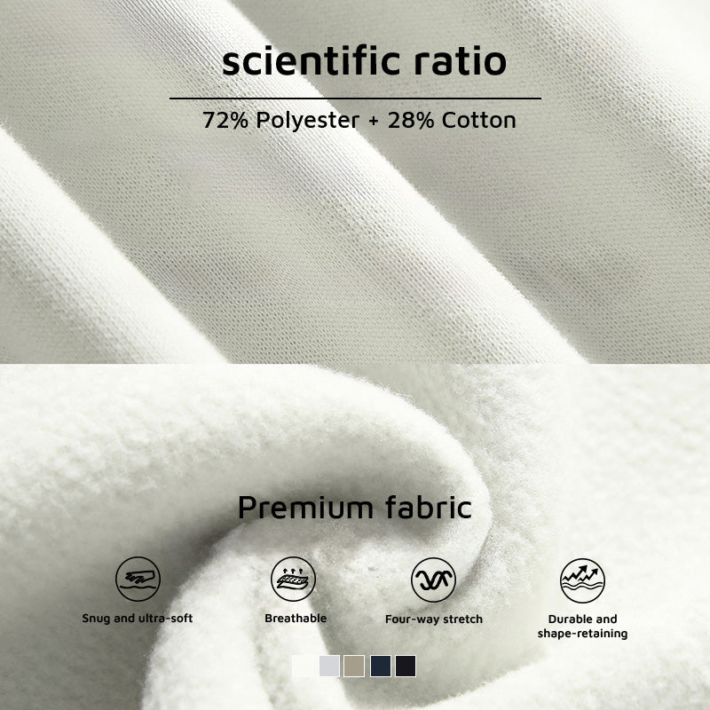 Fleece-Lined Hooded Sweatshirt