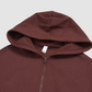 Wholesale Women's Relaxed Fleece-Lined  Zip Up Hoodie & Sweat Shorts Set
