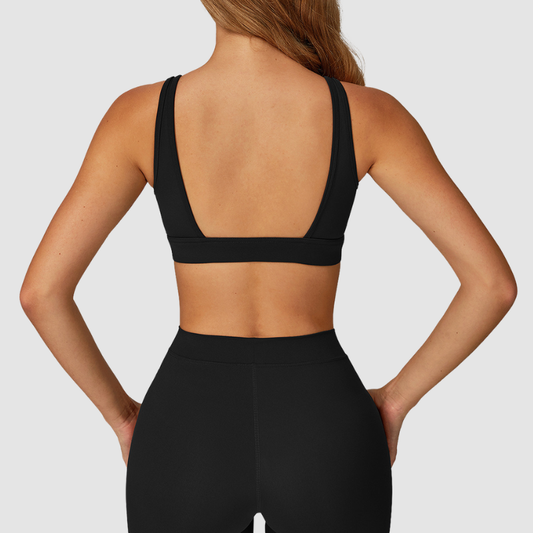 Wholesale Quick drying beautiful back sports running bra