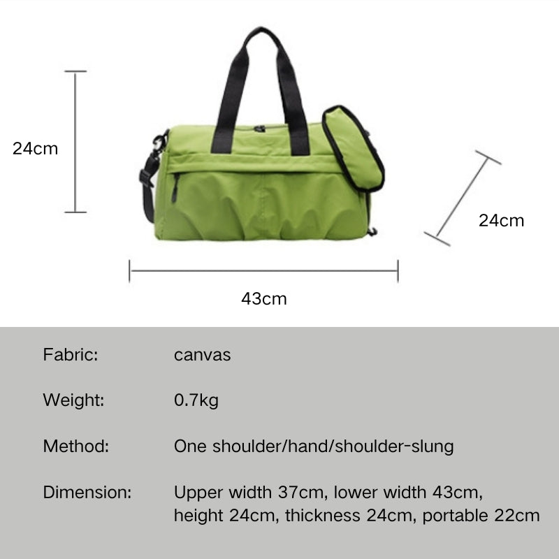 Waterproof yoga gym bag