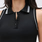 Wholesale POLO collar contrasting color yoga top