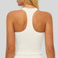 Contrasting racerback tank top