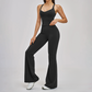 Wholesale Cross Back Tank Top+High Waist pant 2-piece Set