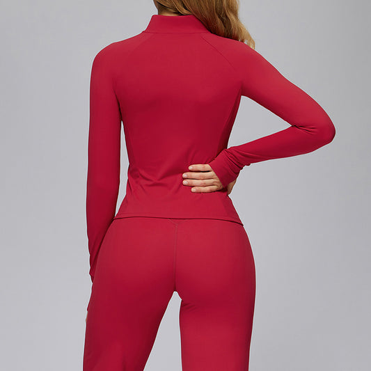 Wholesale Stand collar zipper jacket | Wonderxfans bulk activewear