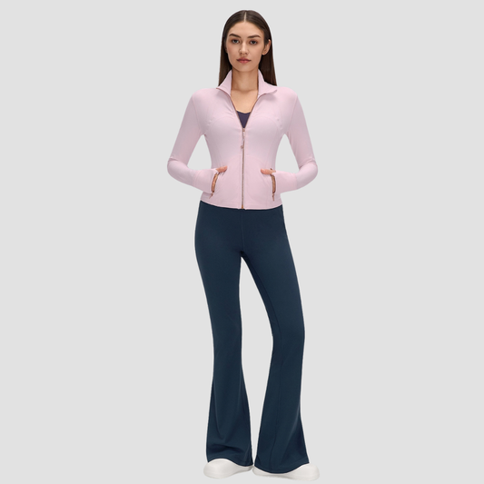 Wholesale Women's Stand-Collar Zip sports cycling Jacket