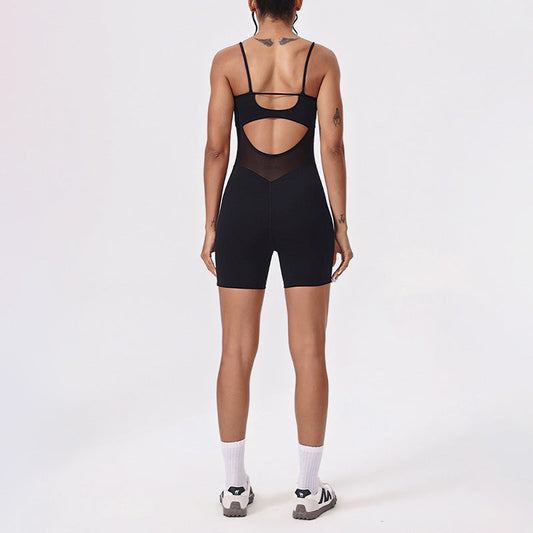 Wholesale V-neck Thin Straps and shorts | Wonderxfans bulk activewear