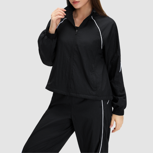 Wholesale loose outdoor athletic jacket | Wonderxfans bulk activewear