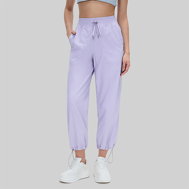 Wholesale quick drying loose fit sports pants
